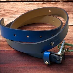 Kate Spade Blue Belt NWT Size Large